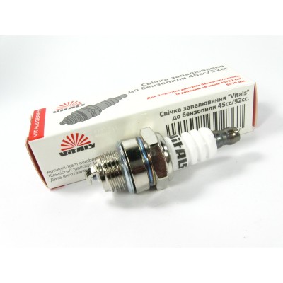 Свічка запалювання L7T Vitals для двотактних бензопил 45cc/52cc