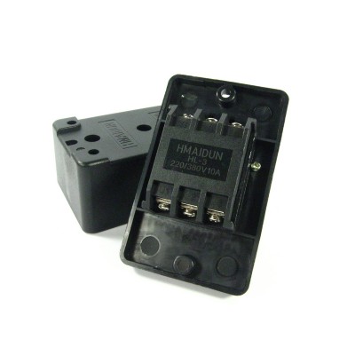 Кнопка 220/380В на 6 контактів для будівельного та верстатного обладнання