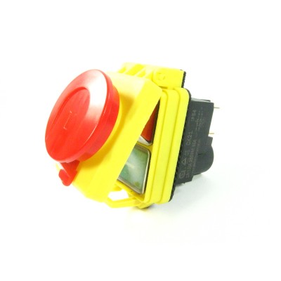 Кнопка свердлильного верстата 4 контакти з кришкою Nowa