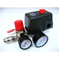 Пресостат в зборі компресора Limex 220В 3 виходи